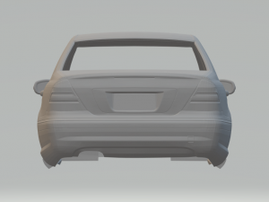 Mercedes class c amg 3D Print Model