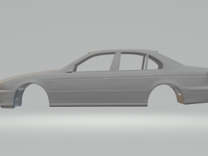M5 e39 2003 Modèles 3D en vedette