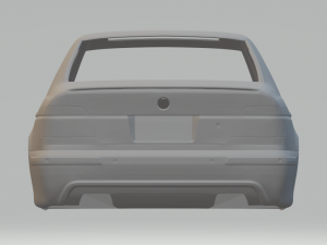 M5 e39 2003 Modèles 3D en vedette