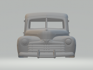 Deluxe wood wagon 3D-Druckmodell