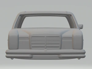 MERCEDES BENZ W114 COUPE 1969 3D Print Model