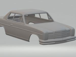 MERCEDES BENZ W114 COUPE 1969 Modelo de impresión 3D