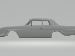 MERCEDES BENZ W114 COUPE 1969 3D Print Model