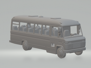 Mercedes-Benz o 309 passenger 3D प्रिंट मॉडल