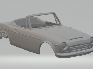 Datsun 2000 1969 Modelo de impresión 3D
