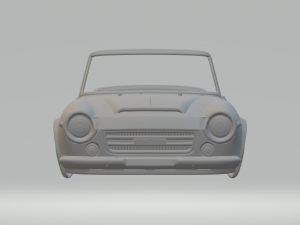 Datsun 2000 1969 3D 프린트 모델