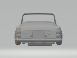 Datsun 2000 1969 3D 프린트 모델