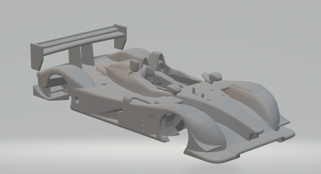 Porsche spyder rs race car Modèles 3D en vedette .c4d .max .obj .3ds .fbx .stl .blend 
