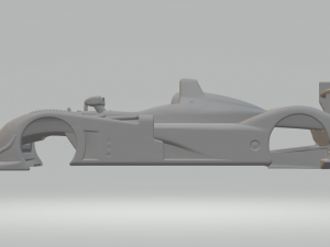 Porsche spyder rs race car Modèles 3D en vedette