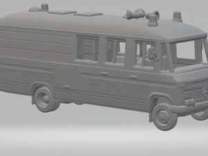Mercedes-Benz L 508 D 1978 р.в 3D Принт Модель