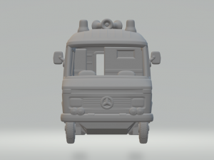 Mercedes-Benz L 508 D 1978 3D 프린트 모델