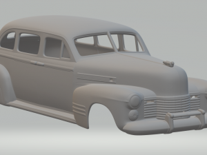 Cadillac Fleetwood 75 touring sedan 41 3D-Druckmodell