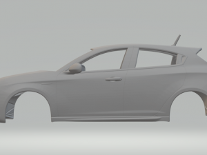 Alfa romeo giulietta 2011 3D Print Model