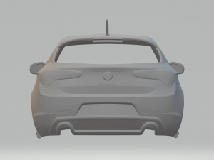 Alfa romeo giulietta 2011 3D Print Model