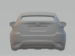 X6 2011 3D Print Model