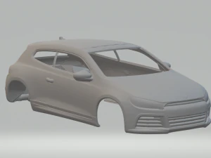 Vw scirocco 2011 3D Print Model