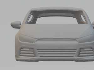 Vw scirocco 2011 Modèles 3D en vedette