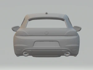 Vw scirocco 2011 3D Print Model