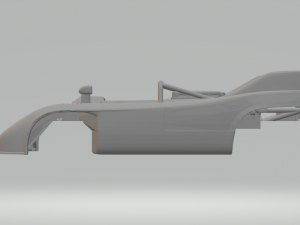 PORSCHE 908-03 Model Cetak 3D