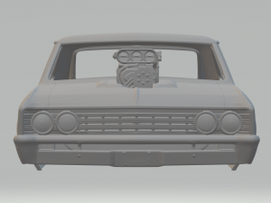 Cherolet chevelle browler Modello di stampa 3D
