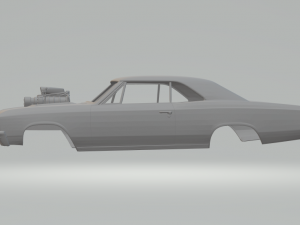 Cherolet chevelle browler Modello di stampa 3D