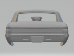 Cherolet chevelle browler Modello di stampa 3D