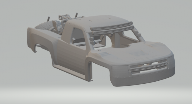 Cherolet silverado baja Modèles 3D en vedette .c4d .max .obj .3ds .fbx .stl .blend 