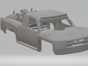 Chevrolet silverado baja Modelo de impresión 3D
