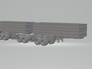 Guerra double train grain 3D Print Model