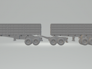 Guerra double train grain 3D Print Model