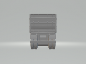 Guerra double train grain 3D Print Model