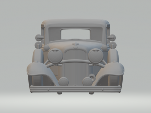 Sedan deluxe 32 Modelo de Impressão 3D