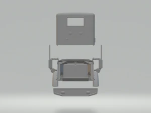 INTERNATIONAL EAGLE 9900I DAY CAB 3D Print Model