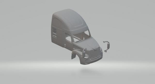 Western star cabin Modelo de Impressão 3D .c4d .max .obj .3ds .fbx .stl .blend 