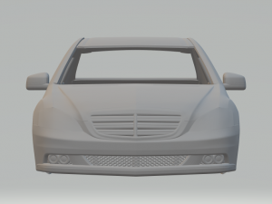 Mercedes benz class s 3D printmodel