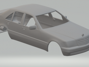 Mercedes benz class s 3D 打印模型