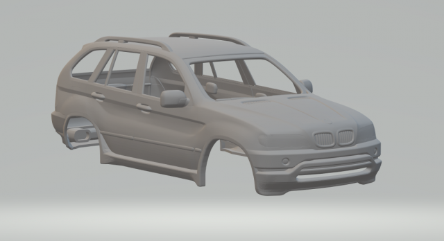 X5 3Dプリントモデル .c4d .max .obj .3ds .fbx .stl .blend 