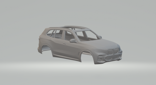 X5 Model Cetak 3D .c4d .max .obj .3ds .fbx .stl .blend 
