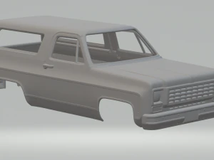 Chevrolet blazer k5 76 3D Print Model