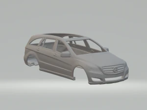 Mercedes class-r 3D Print Model