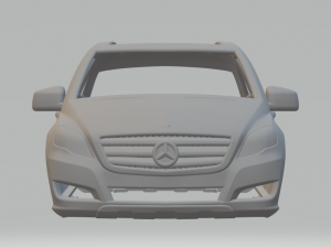 Mercedes class-r Modèles 3D en vedette