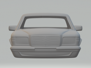 MERCEDES-BENZ S-CLASS MK2 1979 3D प्रिंट मॉडल