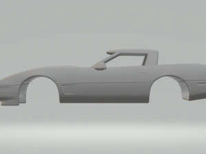 Chevrolet corvette 1996 3D Print Model