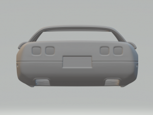 Chevrolet corvette 1996 3D Print Model
