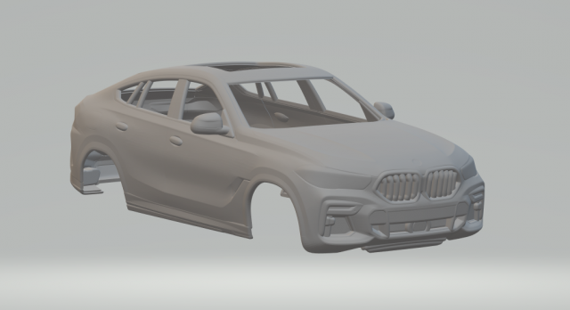 X6 2020 mk3 Modèles 3D en vedette .c4d .max .obj .3ds .fbx .stl .blend 