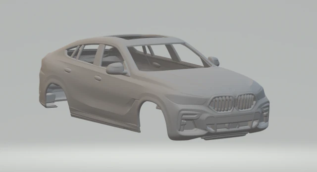 X6 2020 mk3 3D Print Model .c4d .max .obj .3ds .fbx .stl .blend 