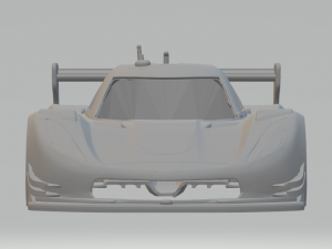Corvette daytona 3D-printmodel
