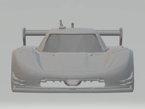 Corvette daytona 3D Print Model