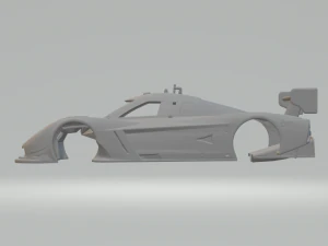 Corvette daytona 3D Print Model