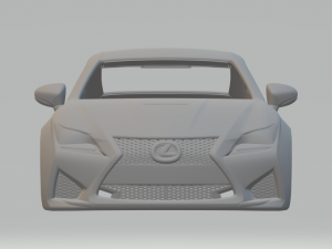 Lexus rc f 2015 Modello di stampa 3D